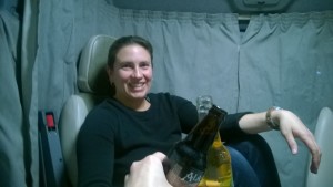 Cheers to van dwelling!